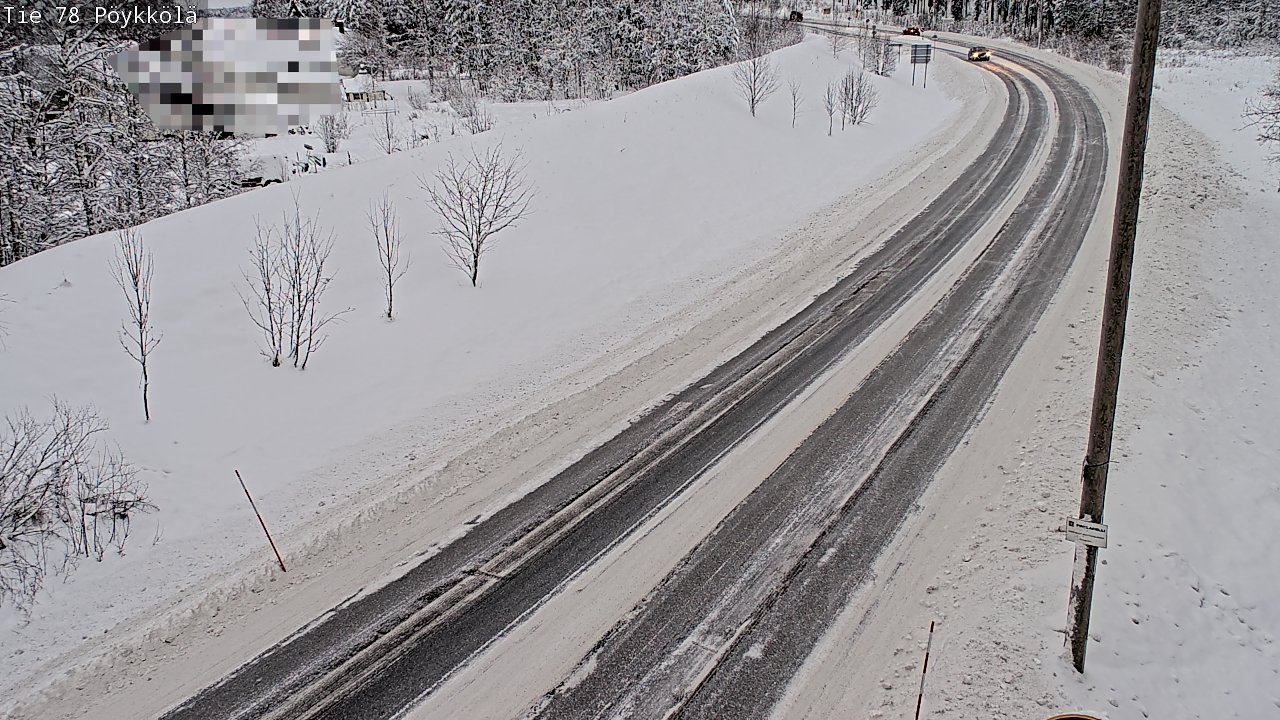 Kelikamerat Kuva Tie 78 Rovaniemi, Pöykkölä, Rovaniemi, Lappi