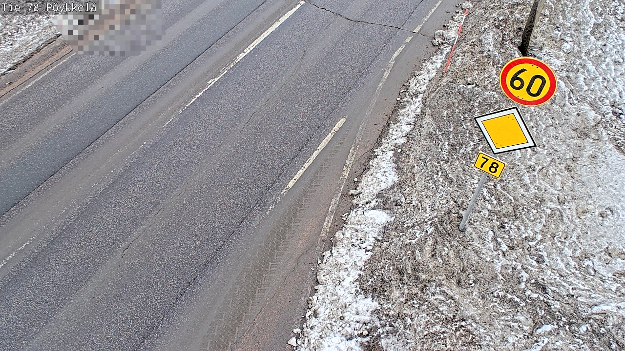 Kelikamerat Kuva Tie 78 Rovaniemi, Pöykkölä, Rovaniemi, Lappi