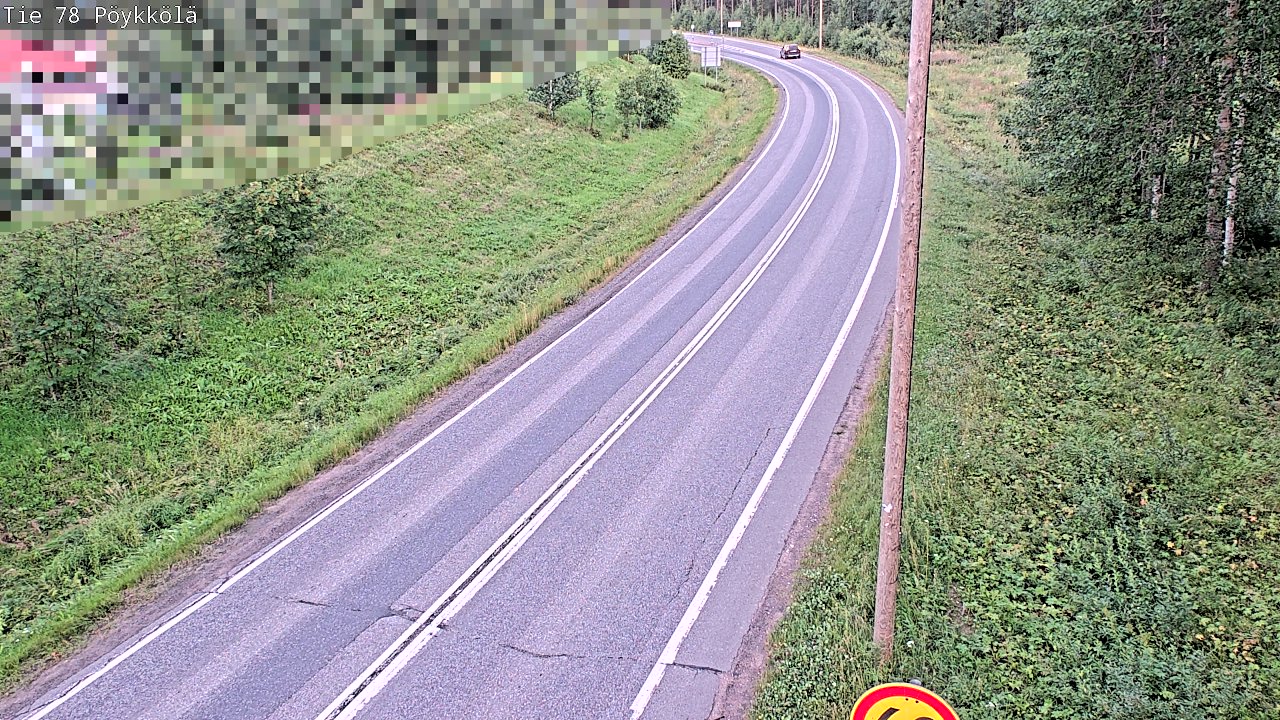 Kelikamerat Kuva Tie 78 Rovaniemi, Pöykkölä, Rovaniemi, Lappi