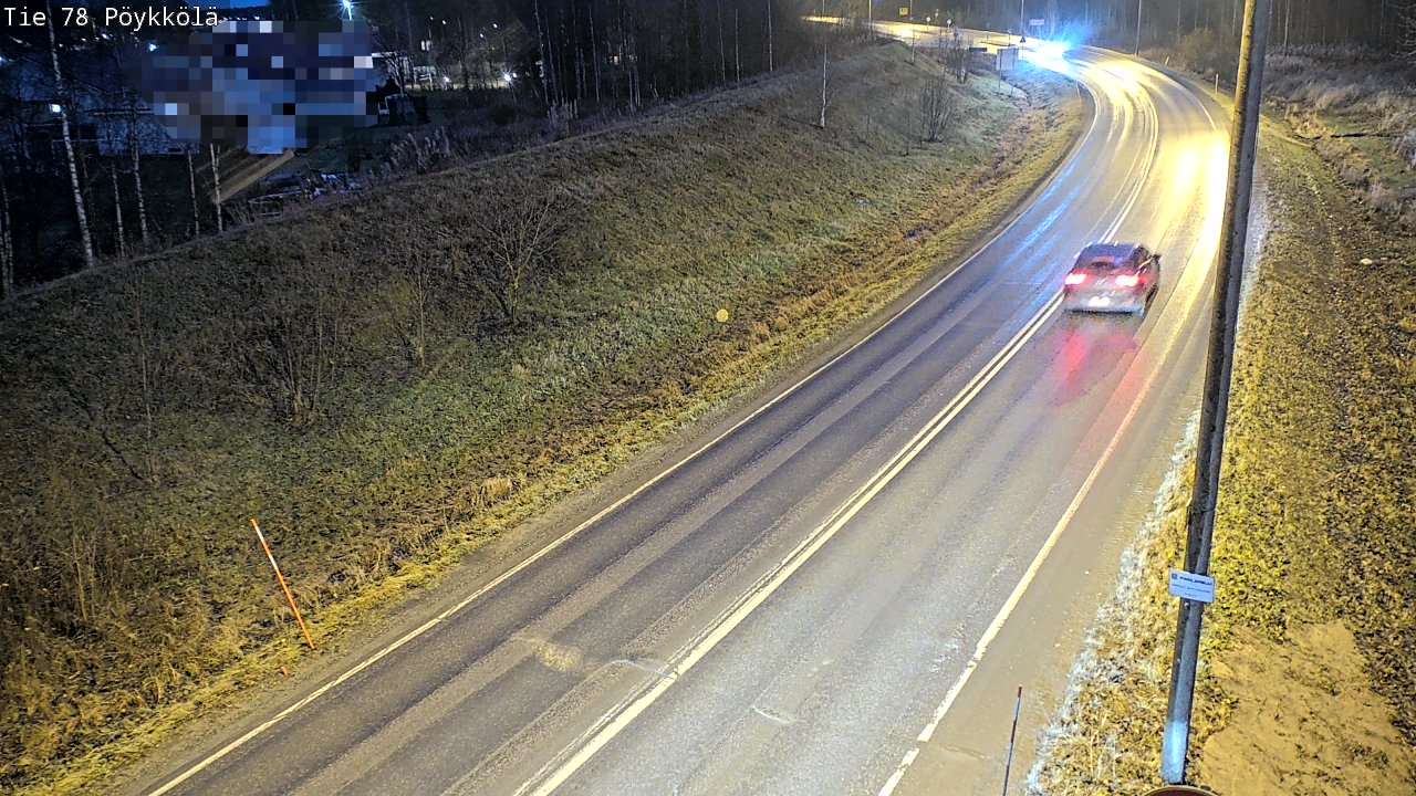 Kelikamerat Kuva Tie 78 Rovaniemi, Pöykkölä, Rovaniemi, Lappi