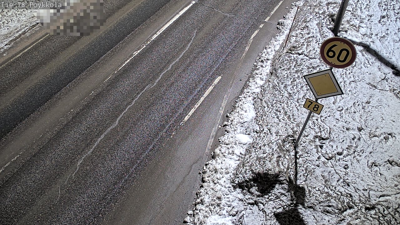 Kelikamerat Kuva Tie 78 Rovaniemi, Pöykkölä, Rovaniemi, Lappi