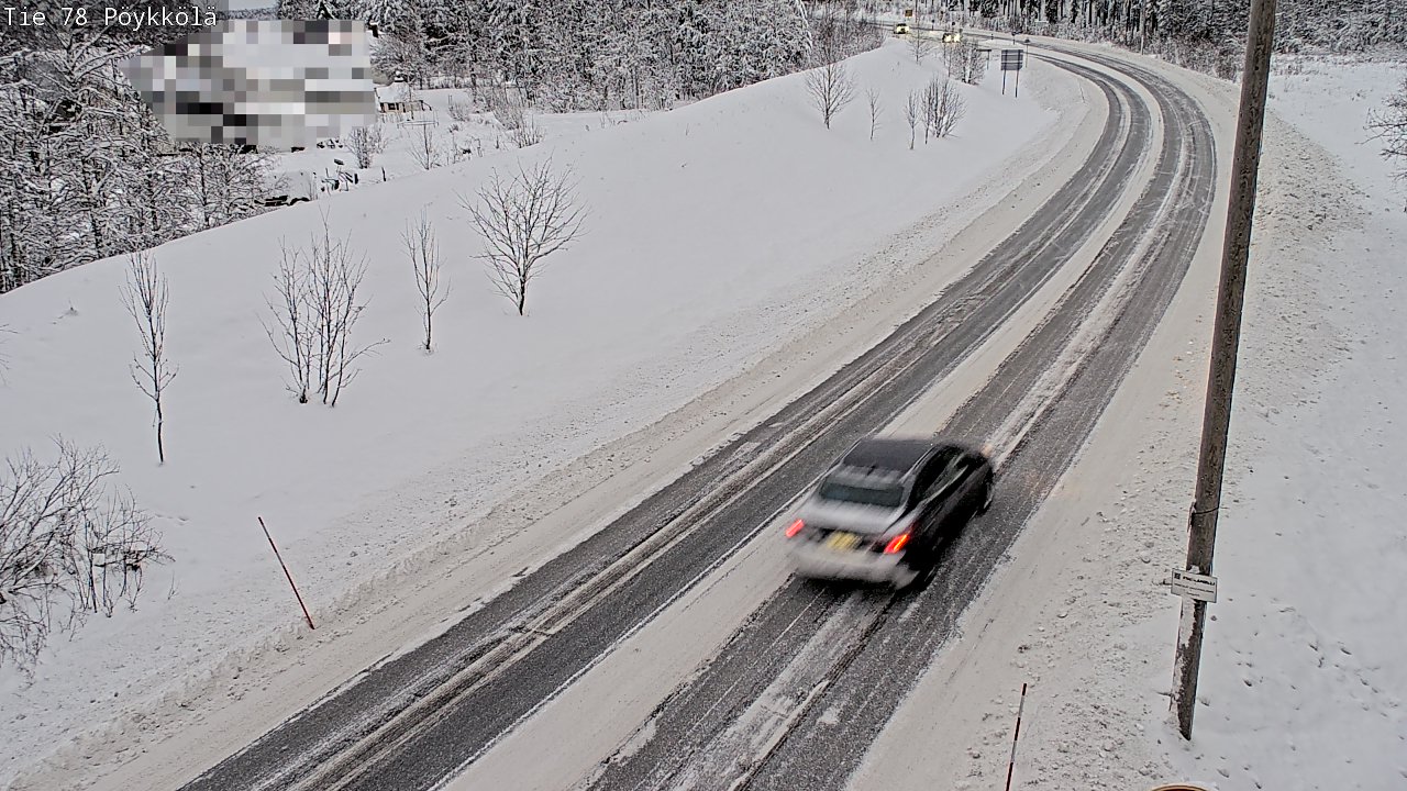 Kelikamerat Kuva Tie 78 Rovaniemi, Pöykkölä, Rovaniemi, Lappi