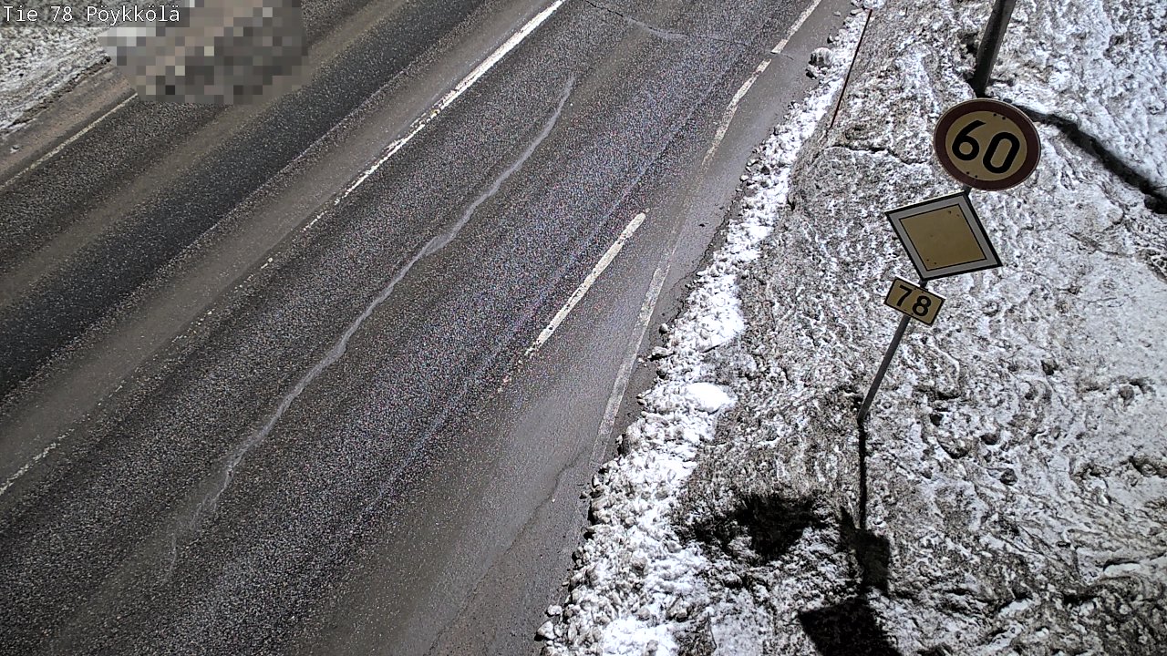 Kelikamerat Kuva Tie 78 Rovaniemi, Pöykkölä, Rovaniemi, Lappi