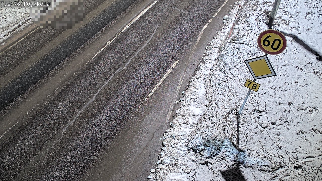 Kelikamerat Kuva Tie 78 Rovaniemi, Pöykkölä, Rovaniemi, Lappi