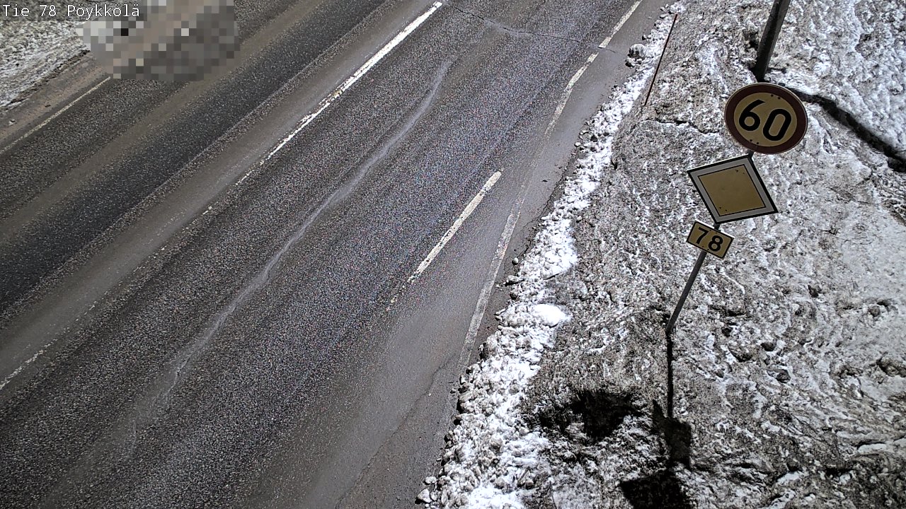 Kelikamerat Kuva Tie 78 Rovaniemi, Pöykkölä, Rovaniemi, Lappi