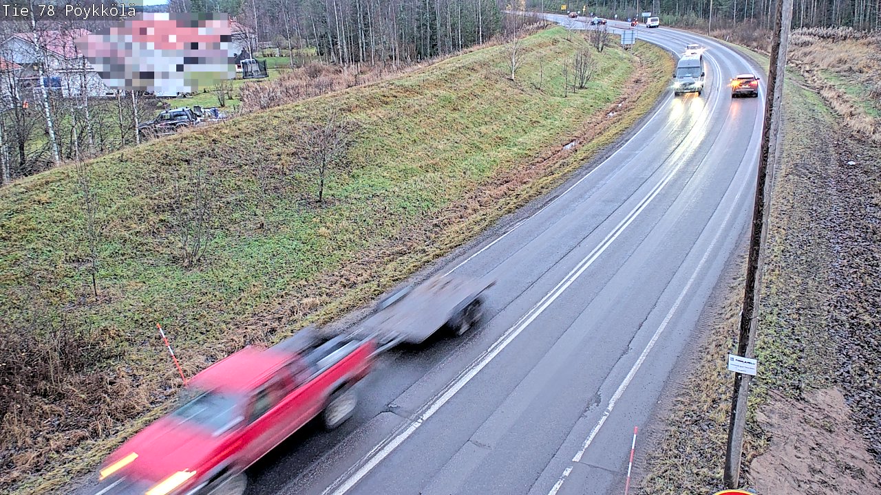 Kelikamerat Kuva Tie 78 Rovaniemi, Pöykkölä, Rovaniemi, Lappi