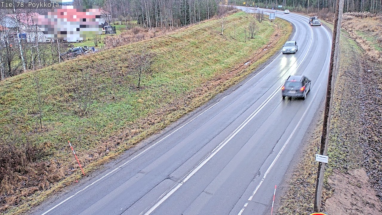 Kelikamerat Kuva Tie 78 Rovaniemi, Pöykkölä, Rovaniemi, Lappi