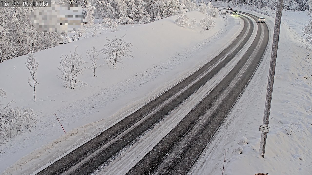Kelikamerat Kuva Tie 78 Rovaniemi, Pöykkölä, Rovaniemi, Lappi