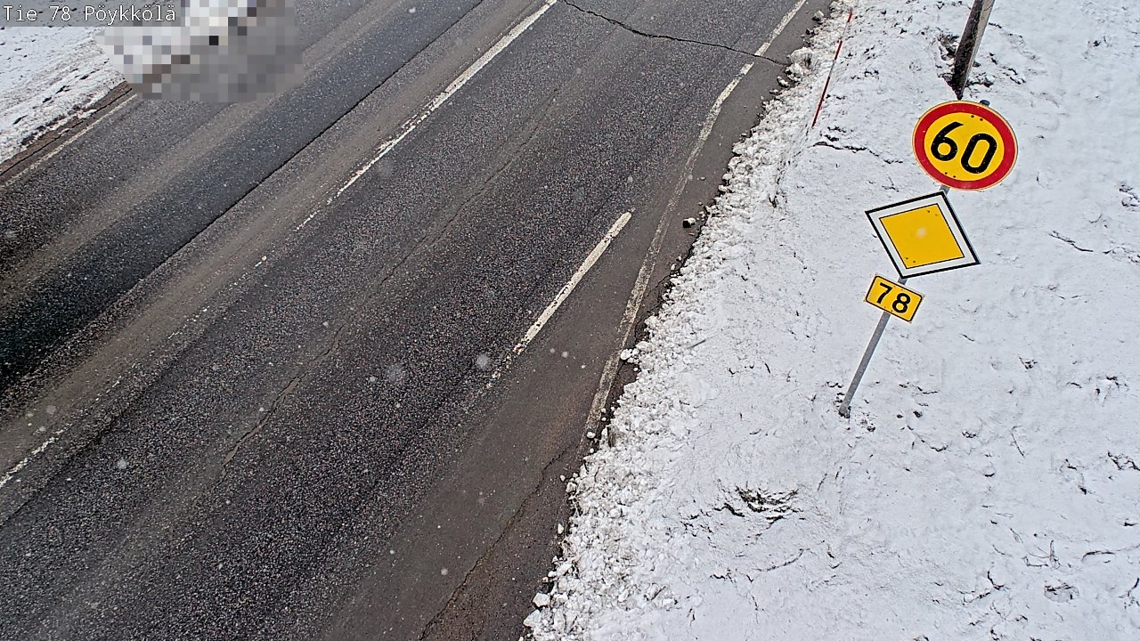 Kelikamerat Kuva Tie 78 Rovaniemi, Pöykkölä, Rovaniemi, Lappi