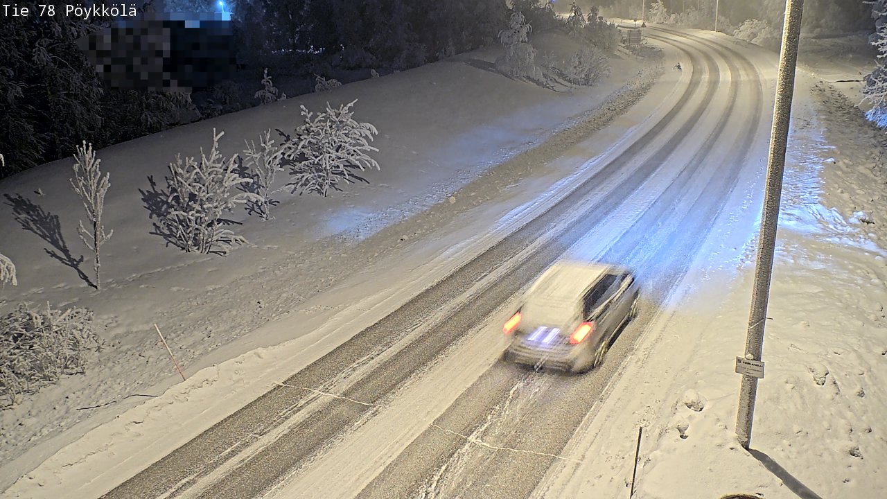 Kelikamerat Kuva Tie 78 Rovaniemi, Pöykkölä, Rovaniemi, Lappi