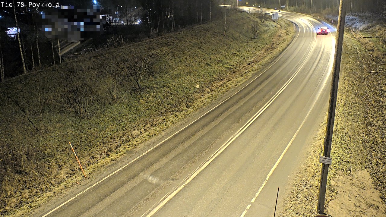 Kelikamerat Kuva Tie 78 Rovaniemi, Pöykkölä, Rovaniemi, Lappi