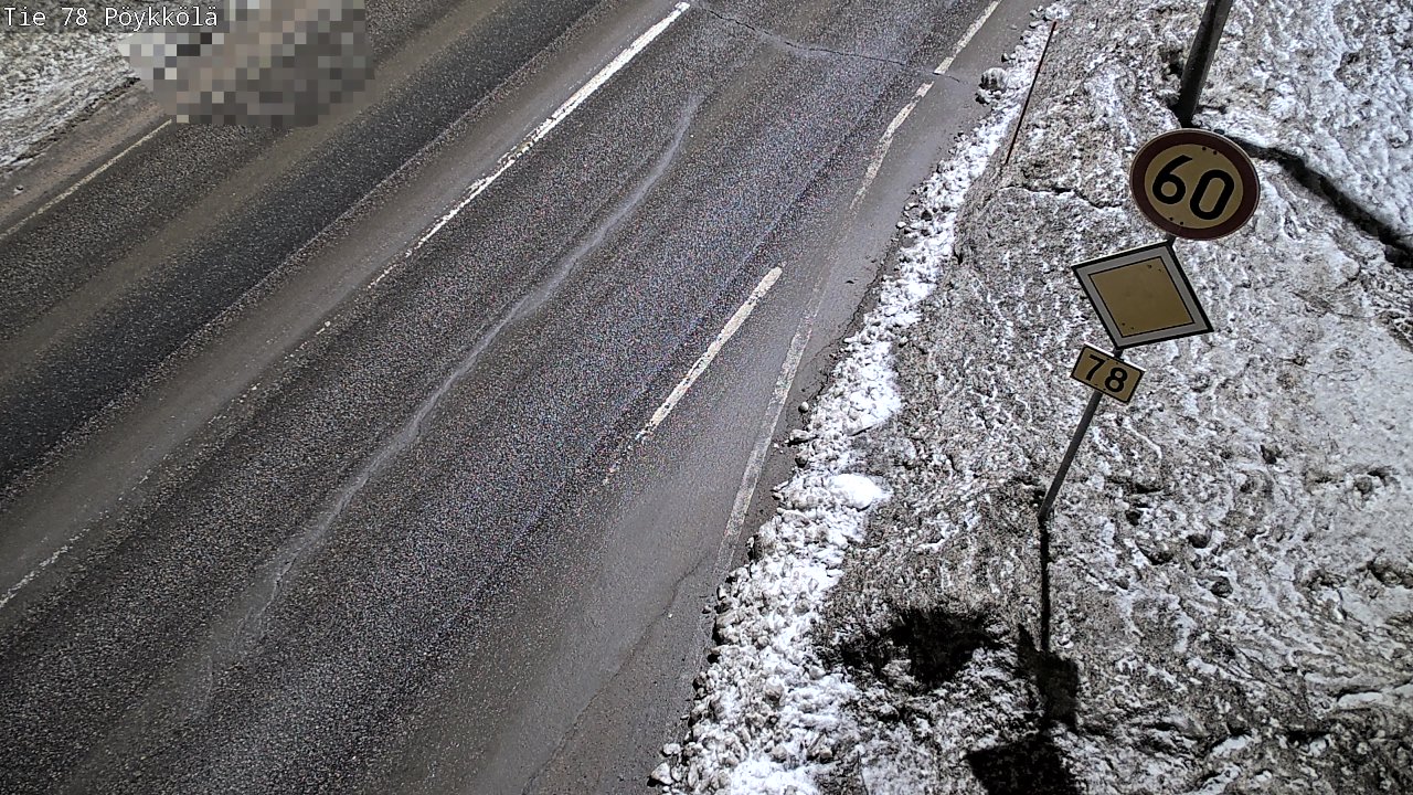 Kelikamerat Kuva Tie 78 Rovaniemi, Pöykkölä, Rovaniemi, Lappi