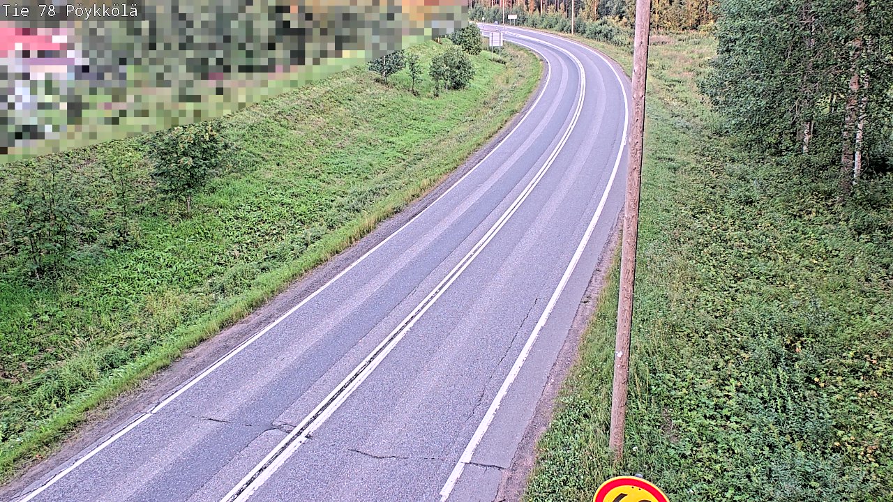 Kelikamerat Kuva Tie 78 Rovaniemi, Pöykkölä, Rovaniemi, Lappi
