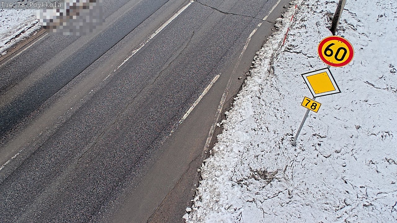 Kelikamerat Kuva Tie 78 Rovaniemi, Pöykkölä, Rovaniemi, Lappi