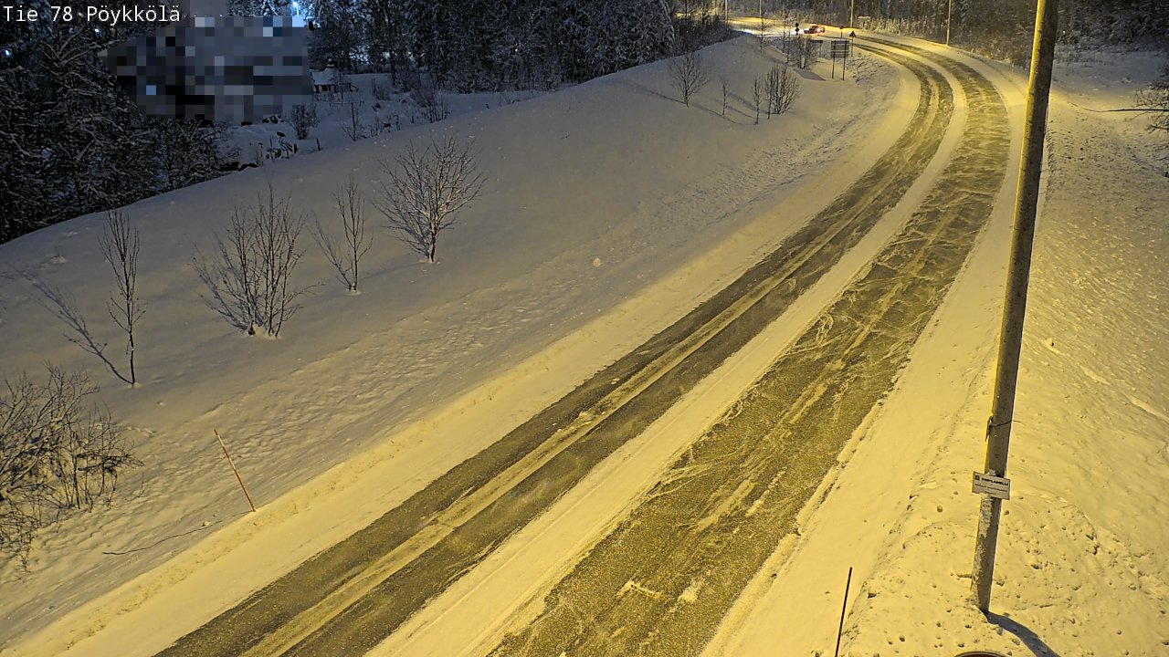 Kelikamerat Kuva Tie 78 Rovaniemi, Pöykkölä, Rovaniemi, Lappi