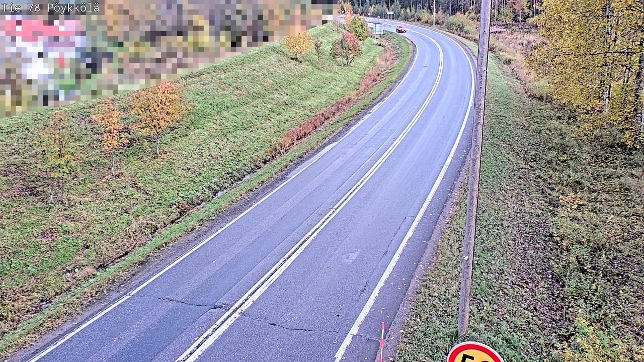 Kelikamerat Kuva Tie 78 Rovaniemi, Pöykkölä, Rovaniemi, Lappi