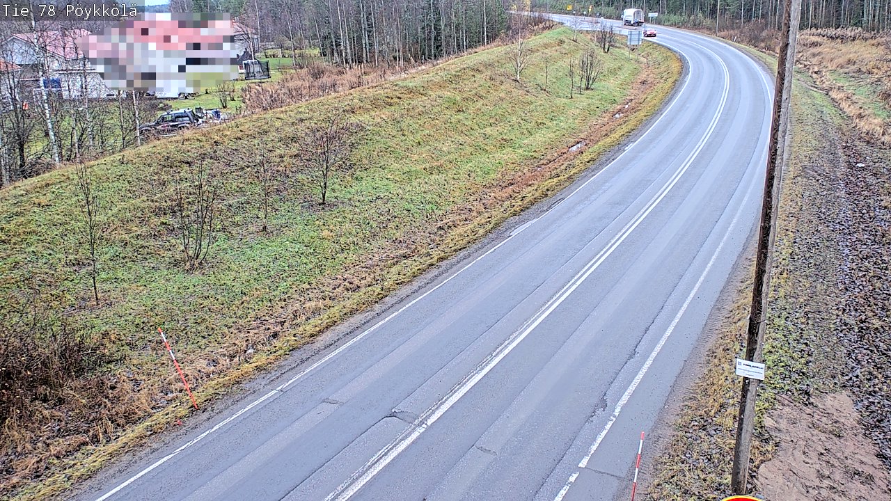 Kelikamerat Kuva Tie 78 Rovaniemi, Pöykkölä, Rovaniemi, Lappi