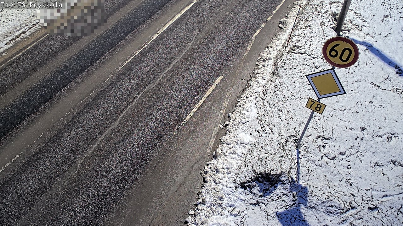 Kelikamerat Kuva Tie 78 Rovaniemi, Pöykkölä, Rovaniemi, Lappi