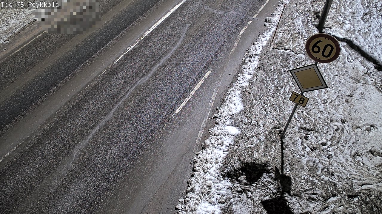 Kelikamerat Kuva Tie 78 Rovaniemi, Pöykkölä, Rovaniemi, Lappi