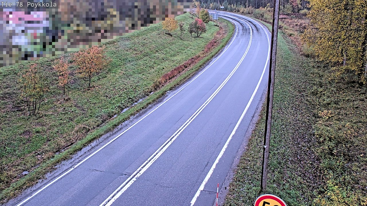 Kelikamerat Kuva Tie 78 Rovaniemi, Pöykkölä, Rovaniemi, Lappi