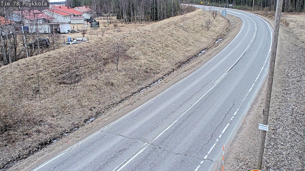 Kelikamerat Kuva Tie 78 Rovaniemi, Pöykkölä, Rovaniemi, Lappi