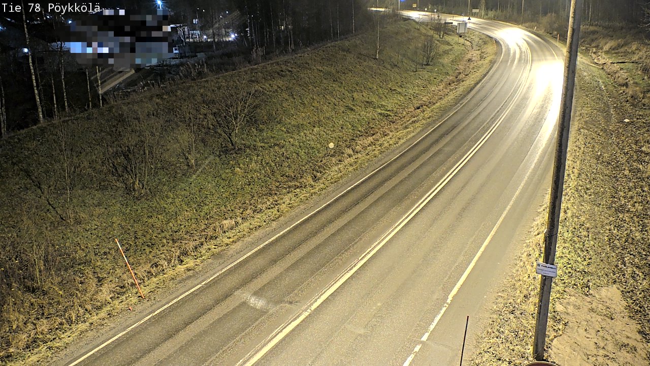 Kelikamerat Kuva Tie 78 Rovaniemi, Pöykkölä, Rovaniemi, Lappi