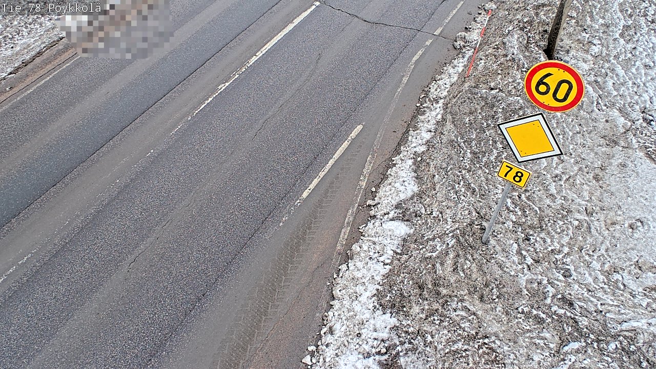 Kelikamerat Kuva Tie 78 Rovaniemi, Pöykkölä, Rovaniemi, Lappi