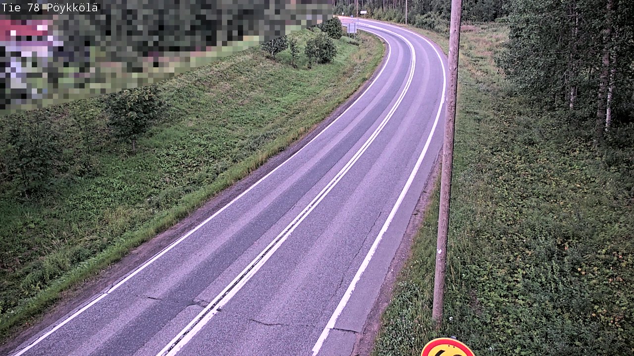 Kelikamerat Kuva Tie 78 Rovaniemi, Pöykkölä, Rovaniemi, Lappi