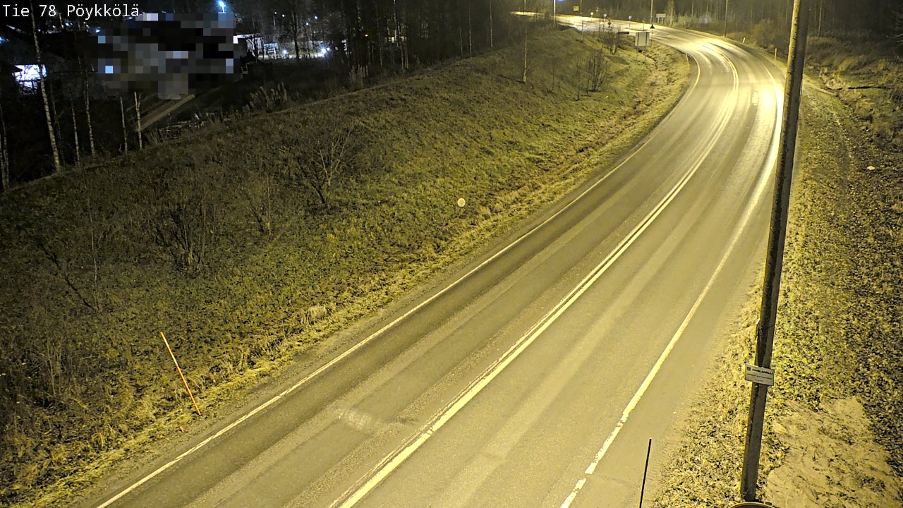 Kelikamerat Kuva Tie 78 Rovaniemi, Pöykkölä, Rovaniemi, Lappi