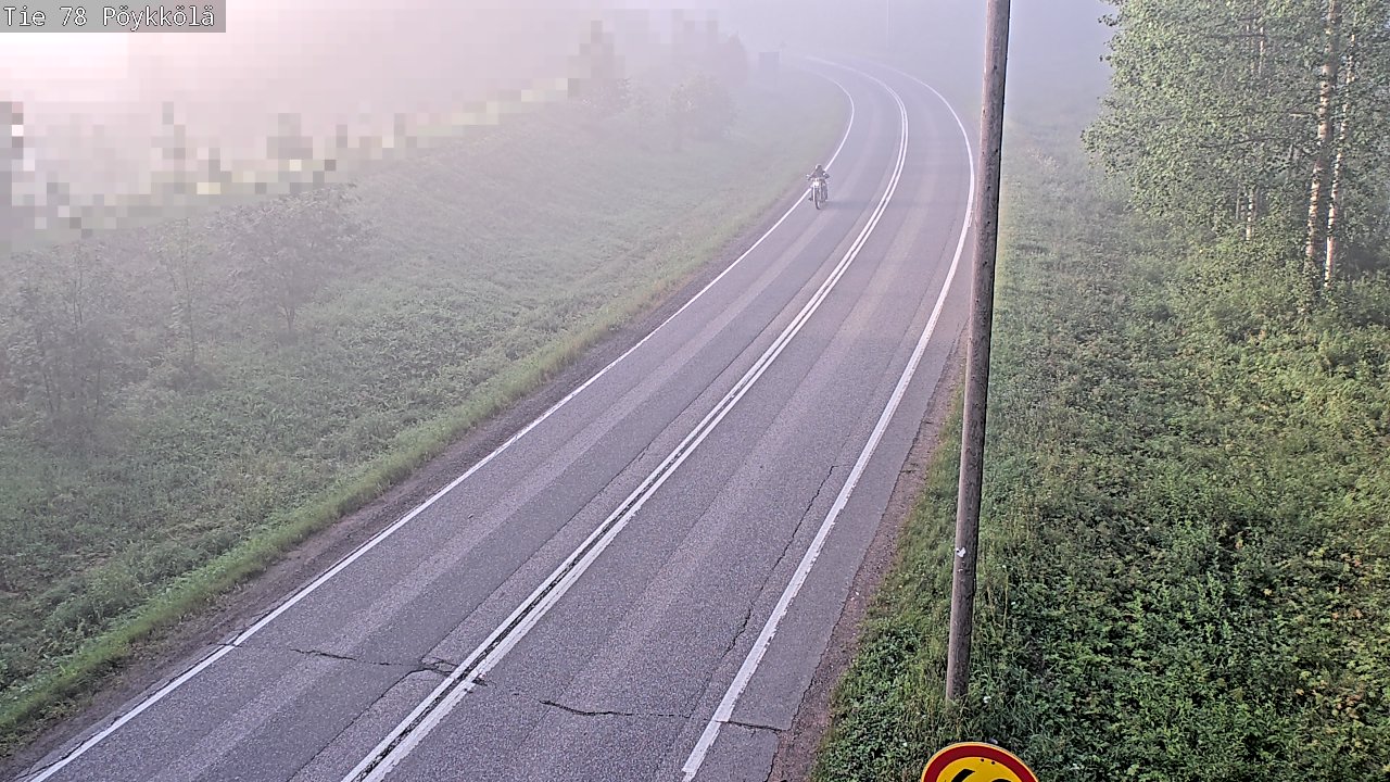 Weather Camera Image Road 78 Rovaniemi, Pöykkölä, Rovaniemi, Lappi