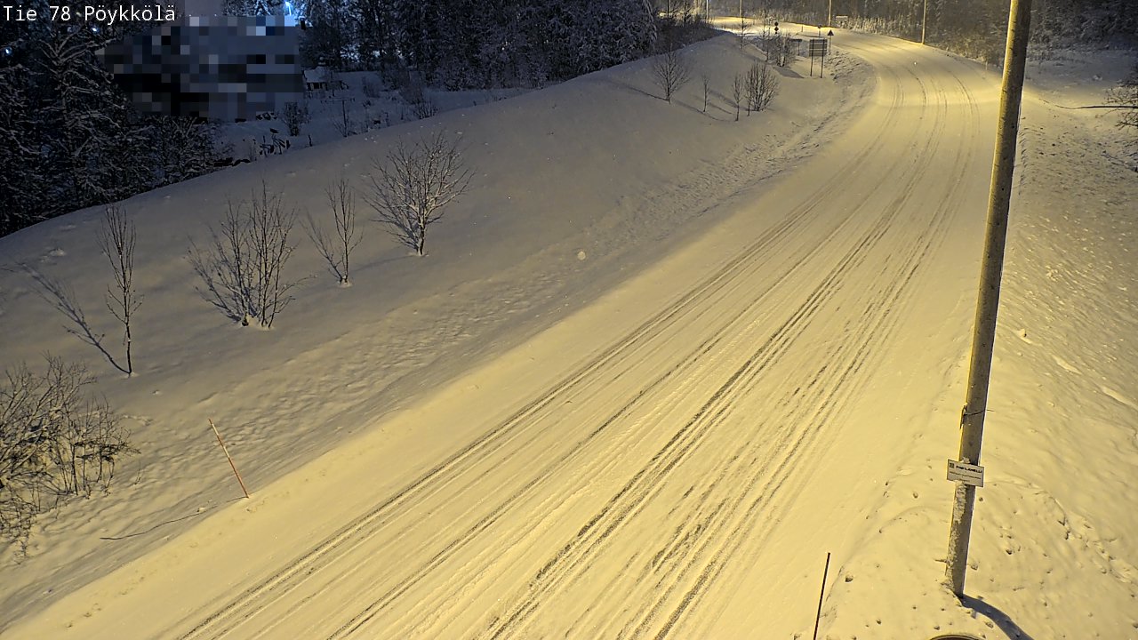 Kelikamerat Kuva Tie 78 Rovaniemi, Pöykkölä, Rovaniemi, Lappi