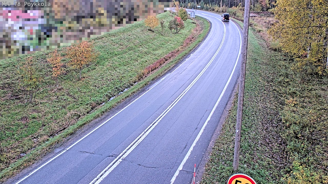 Kelikamerat Kuva Tie 78 Rovaniemi, Pöykkölä, Rovaniemi, Lappi