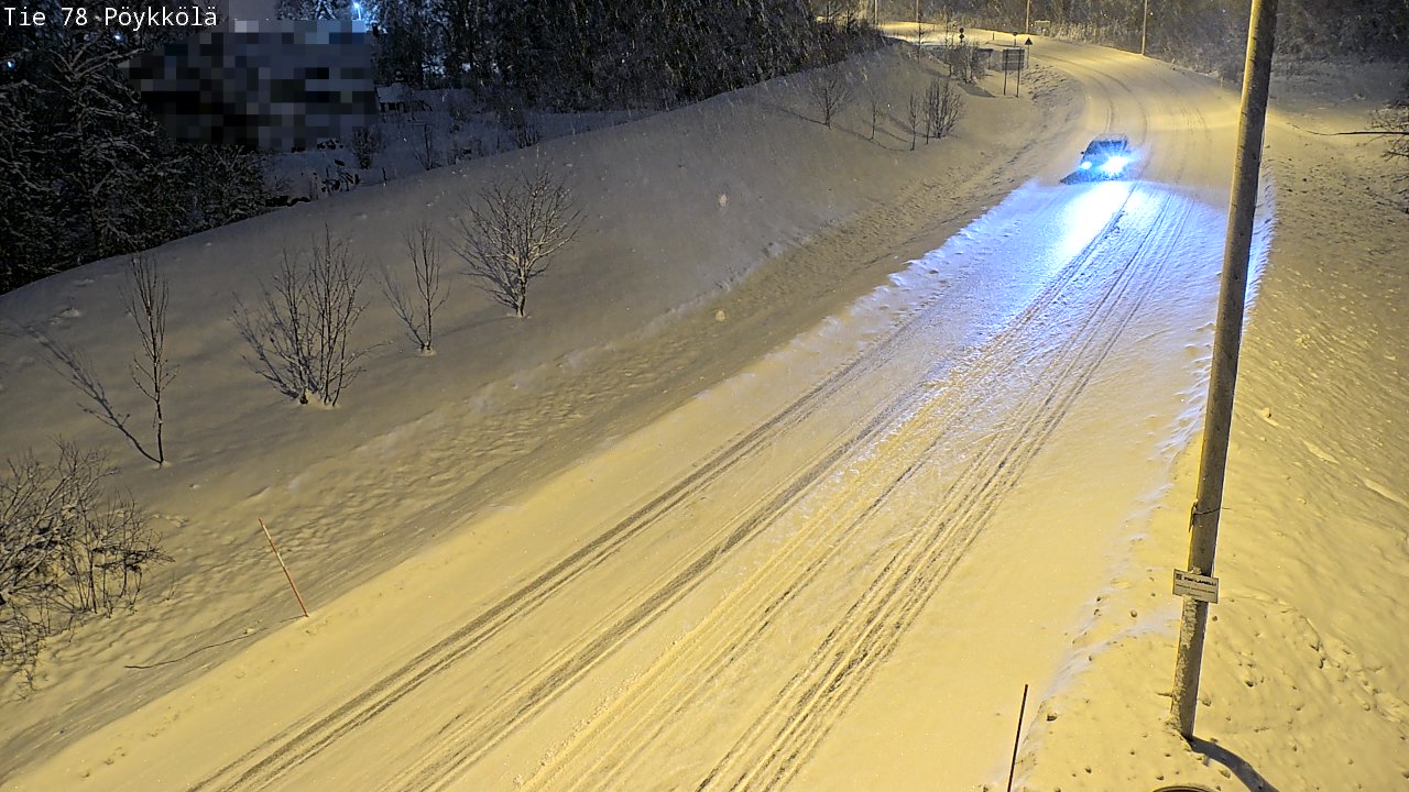 Kelikamerat Kuva Tie 78 Rovaniemi, Pöykkölä, Rovaniemi, Lappi