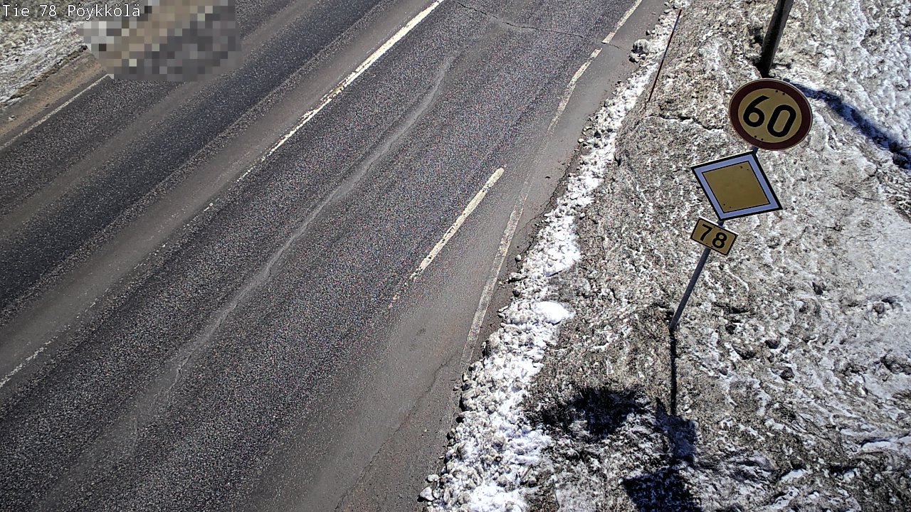 Kelikamerat Kuva Tie 78 Rovaniemi, Pöykkölä, Rovaniemi, Lappi