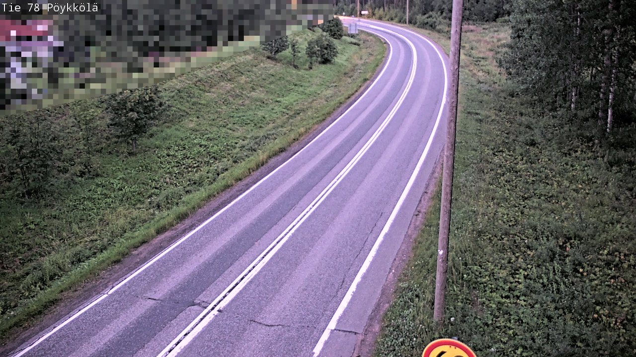 Kelikamerat Kuva Tie 78 Rovaniemi, Pöykkölä, Rovaniemi, Lappi