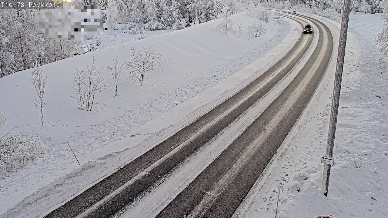 Kelikamerat Kuva Tie 78 Rovaniemi, Pöykkölä, Rovaniemi, Lappi