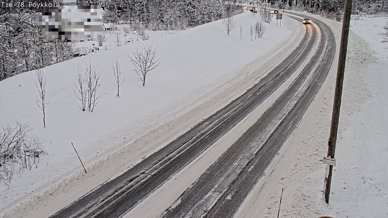 Kelikamerat Kuva Tie 78 Rovaniemi, Pöykkölä, Rovaniemi, Lappi
