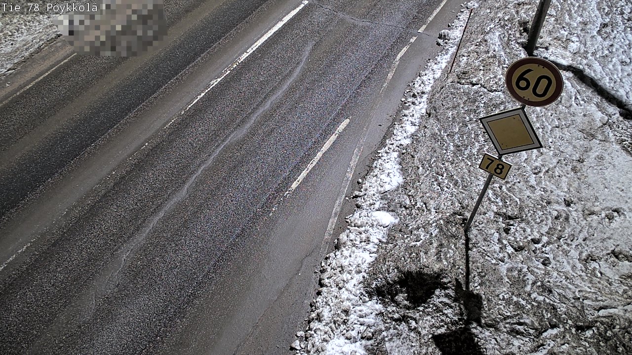 Kelikamerat Kuva Tie 78 Rovaniemi, Pöykkölä, Rovaniemi, Lappi