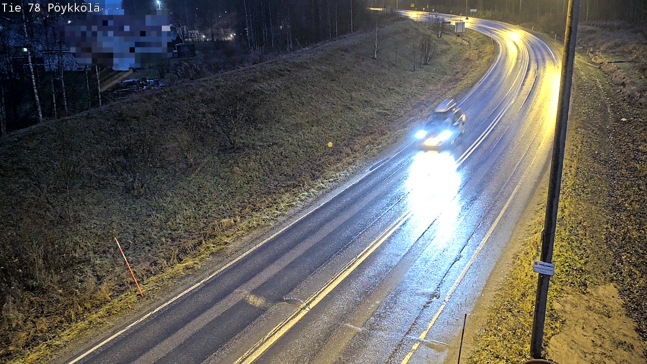 Kelikamerat Kuva Tie 78 Rovaniemi, Pöykkölä, Rovaniemi, Lappi