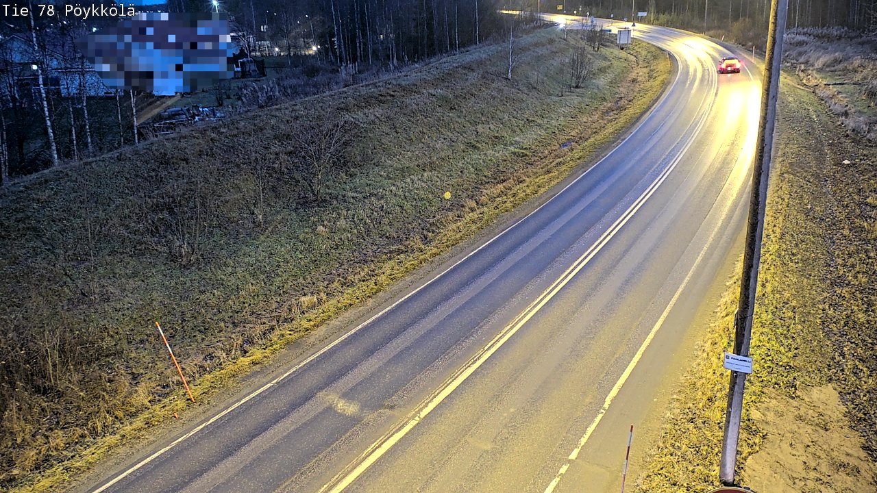 Kelikamerat Kuva Tie 78 Rovaniemi, Pöykkölä, Rovaniemi, Lappi