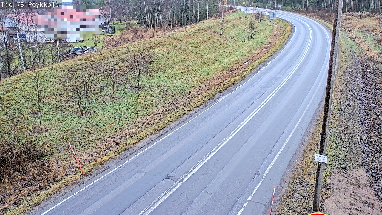 Kelikamerat Kuva Tie 78 Rovaniemi, Pöykkölä, Rovaniemi, Lappi