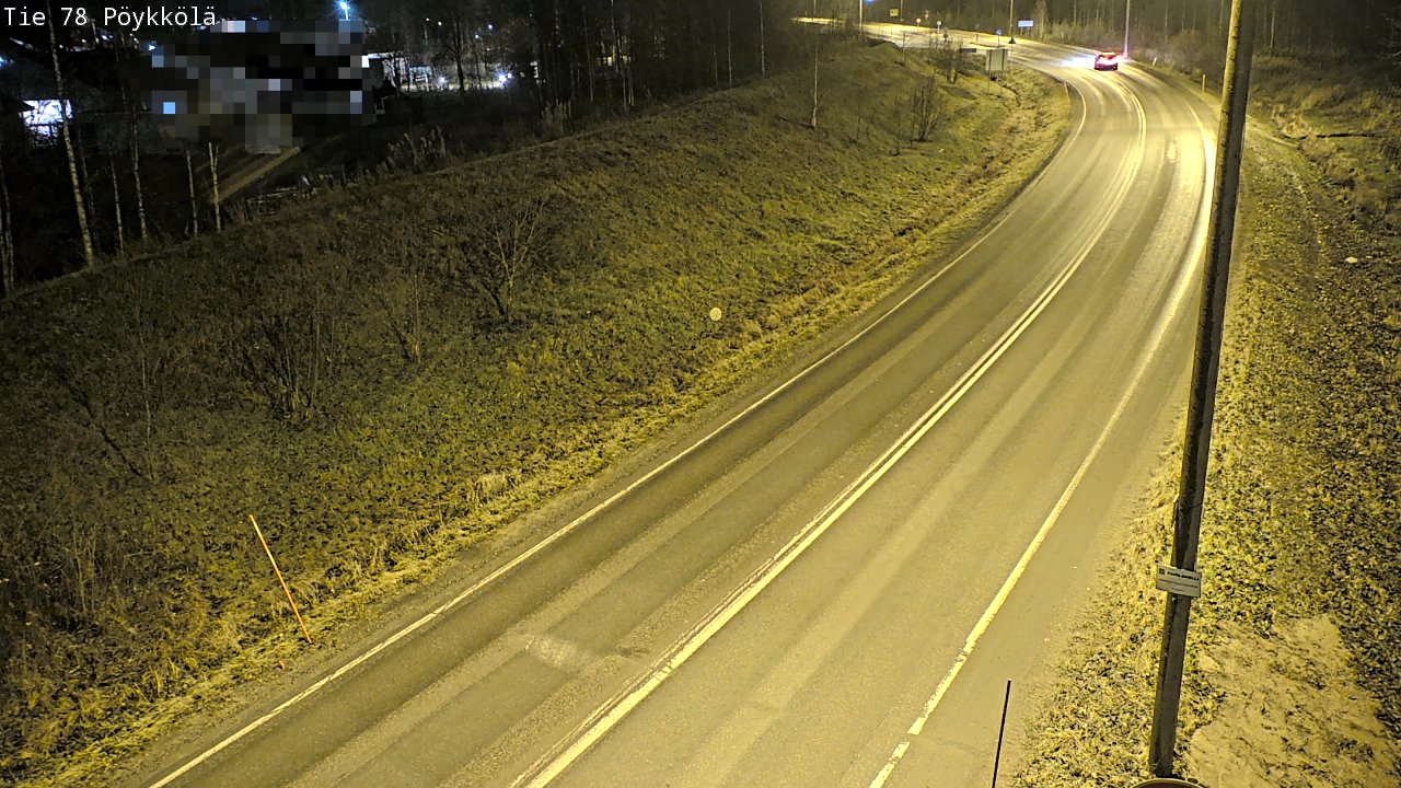 Kelikamerat Kuva Tie 78 Rovaniemi, Pöykkölä, Rovaniemi, Lappi