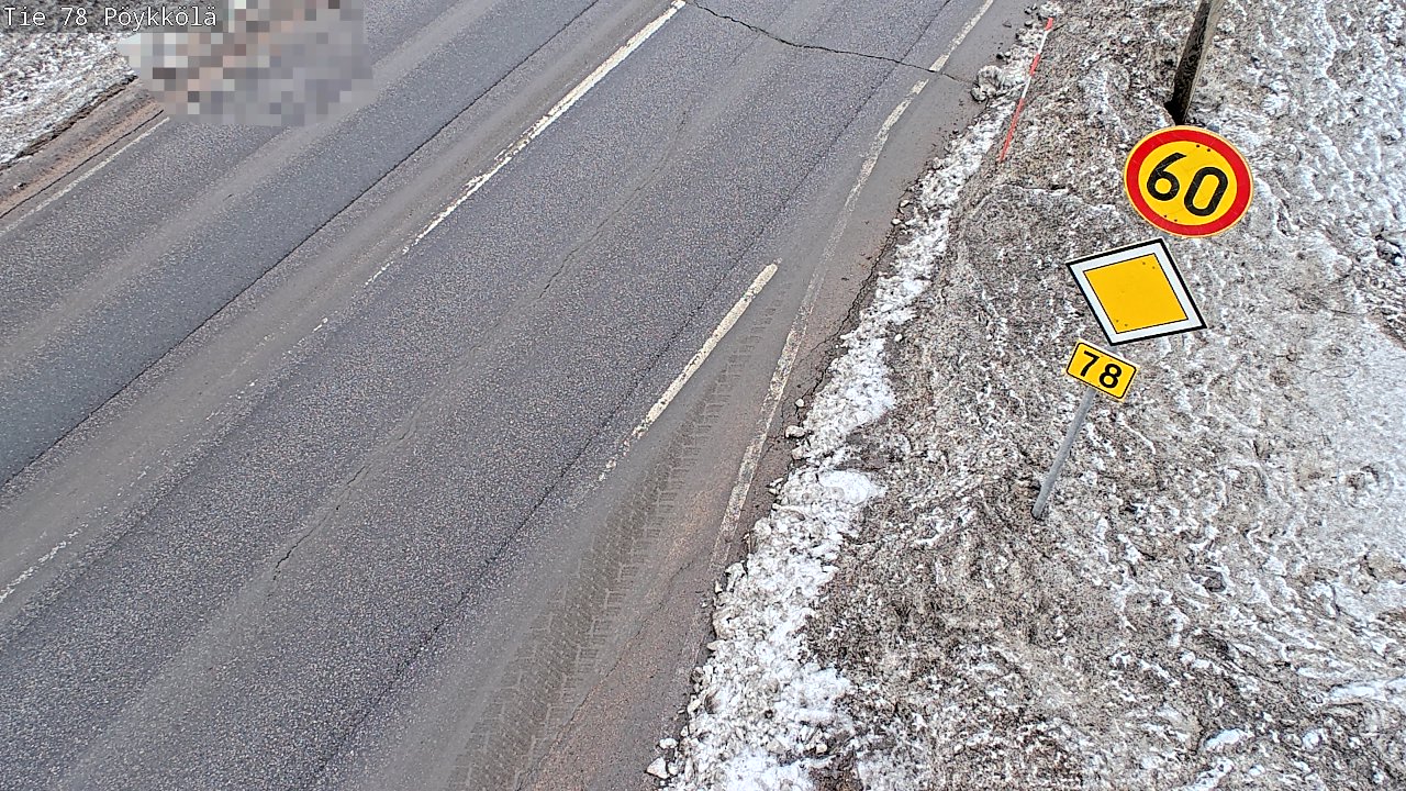 Kelikamerat Kuva Tie 78 Rovaniemi, Pöykkölä, Rovaniemi, Lappi