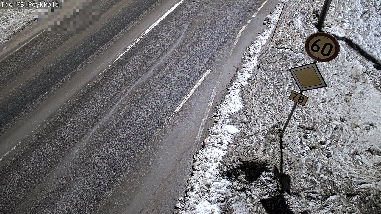 Kelikamerat Kuva Tie 78 Rovaniemi, Pöykkölä, Rovaniemi, Lappi