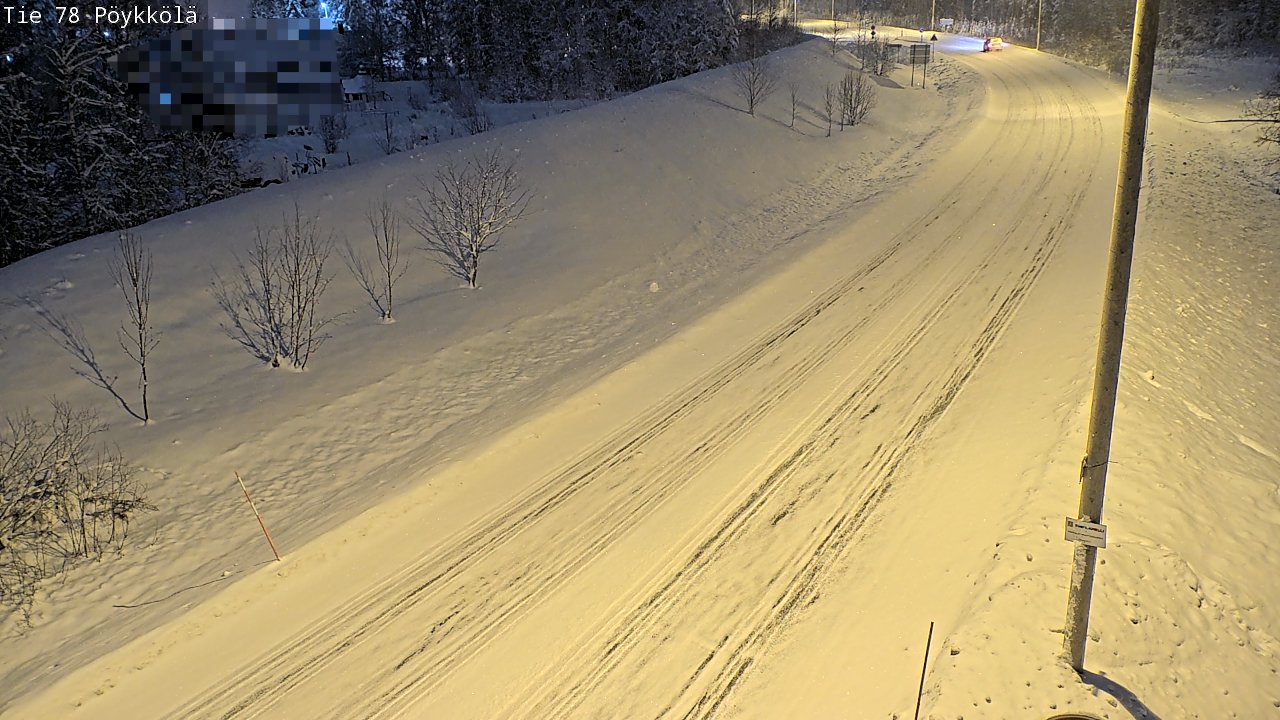 Kelikamerat Kuva Tie 78 Rovaniemi, Pöykkölä, Rovaniemi, Lappi