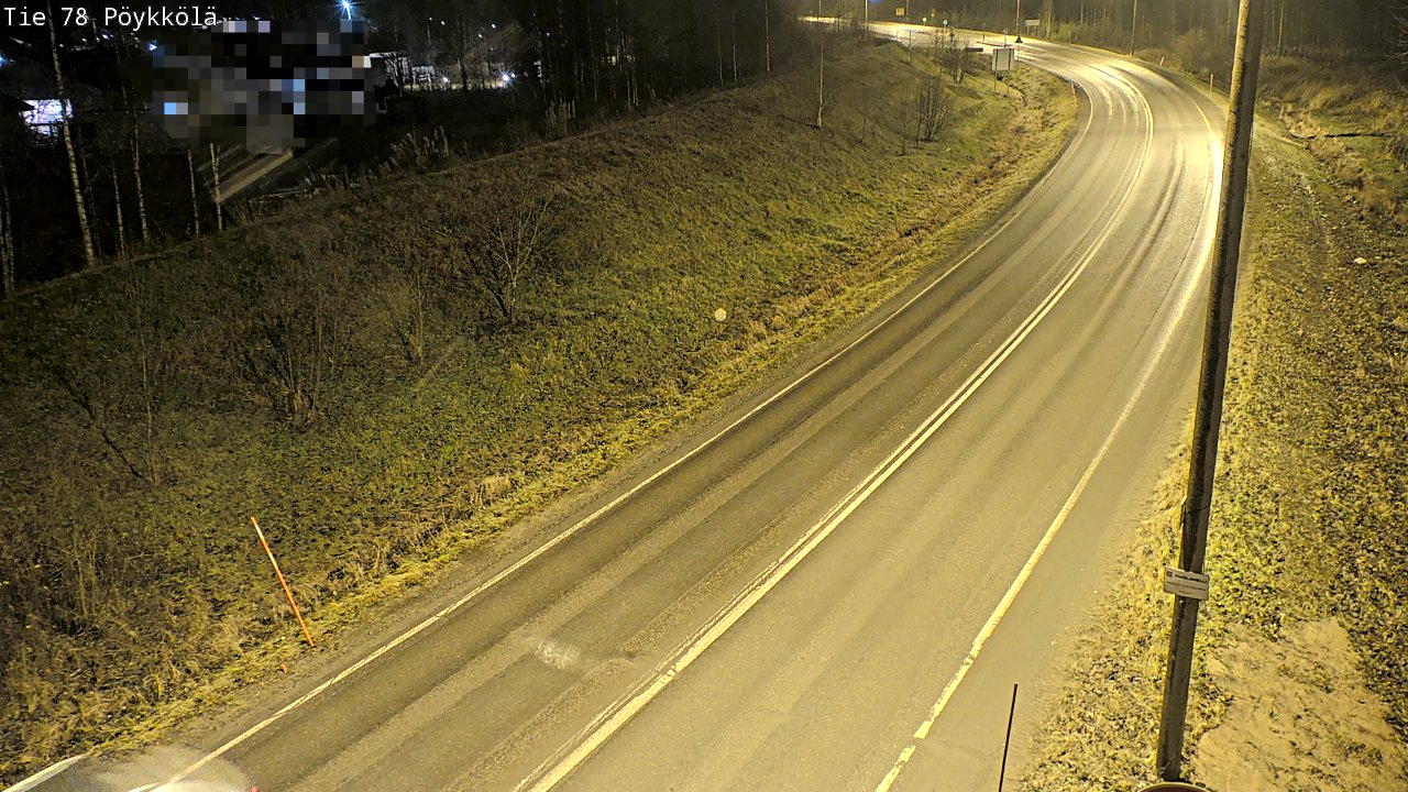 Kelikamerat Kuva Tie 78 Rovaniemi, Pöykkölä, Rovaniemi, Lappi