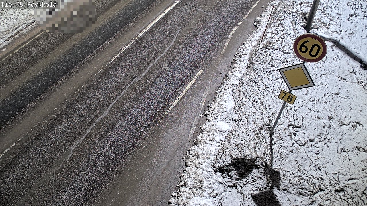 Kelikamerat Kuva Tie 78 Rovaniemi, Pöykkölä, Rovaniemi, Lappi