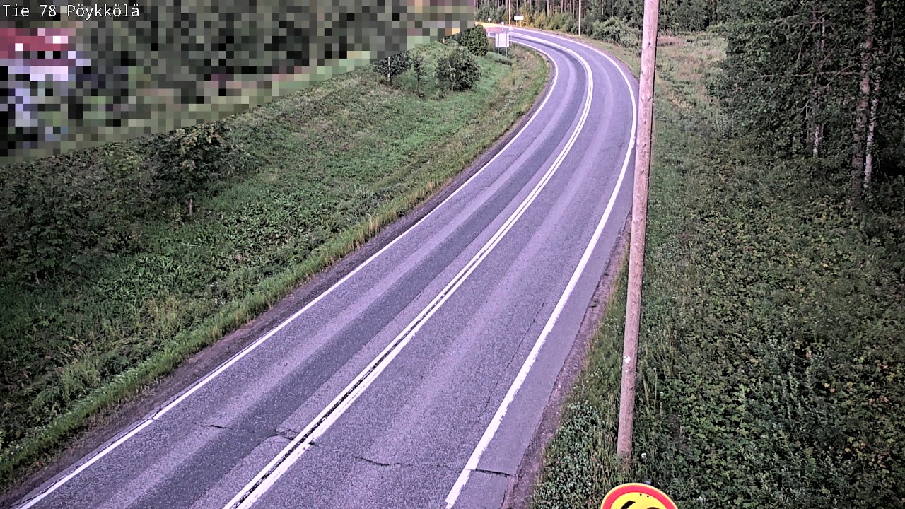 Kelikamerat Kuva Tie 78 Rovaniemi, Pöykkölä, Rovaniemi, Lappi