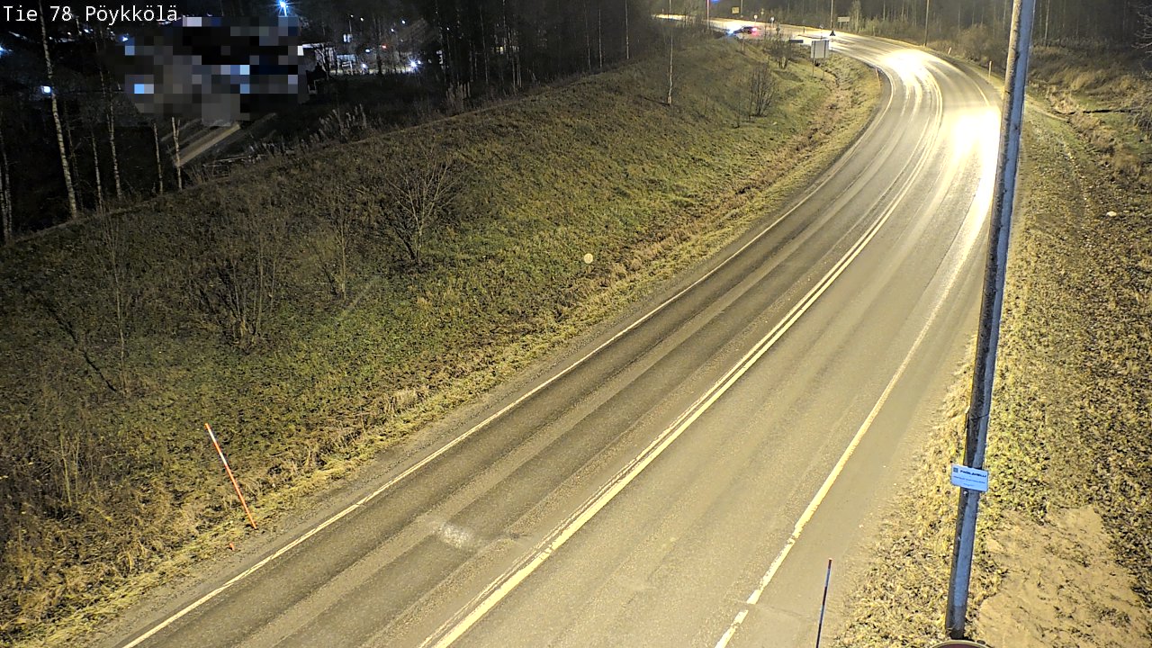 Kelikamerat Kuva Tie 78 Rovaniemi, Pöykkölä, Rovaniemi, Lappi