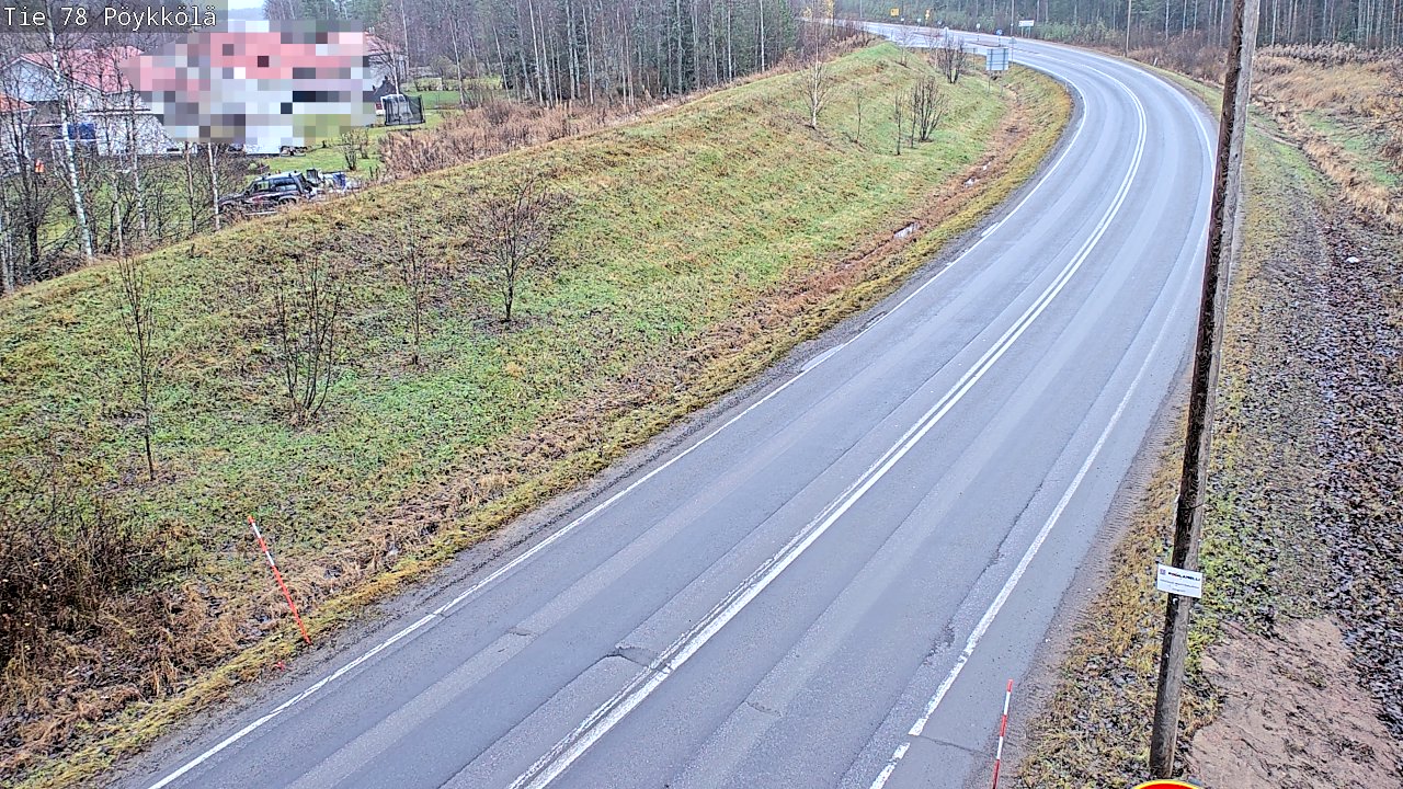 Kelikamerat Kuva Tie 78 Rovaniemi, Pöykkölä, Rovaniemi, Lappi